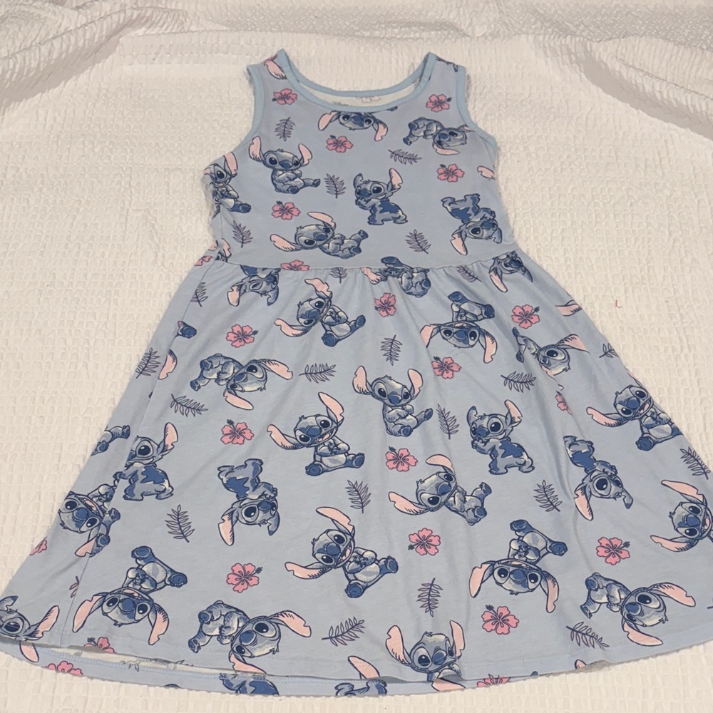 Disney Stitch Light Blue  Dress